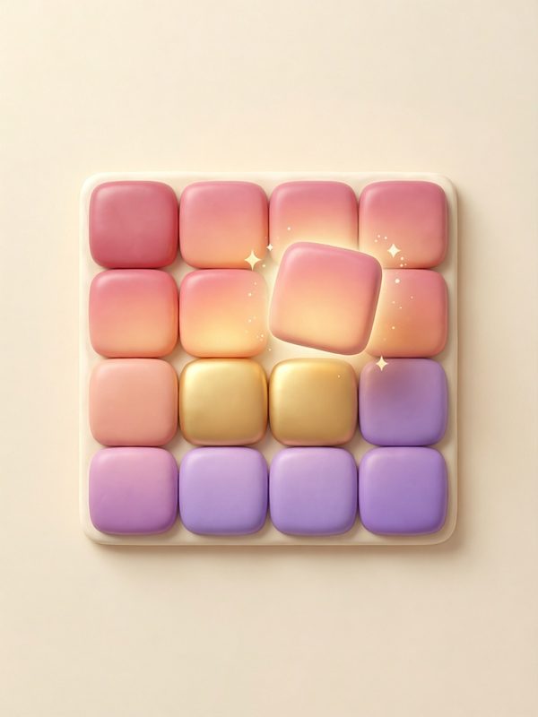 Hue, colour gradient puzzle